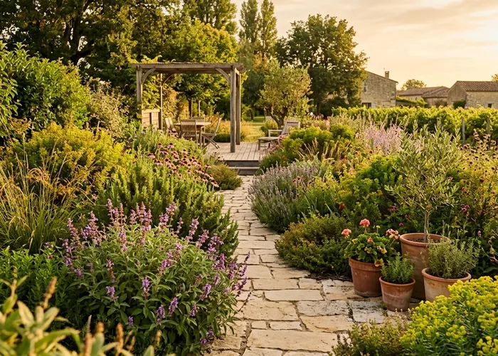 Réalisation Racines & Canopée — Jardin Sauvage à Léognan (33)